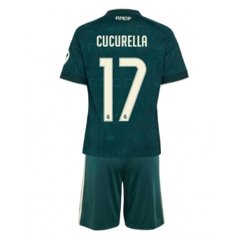 Real Madrid Marc Cucurella #17 Maglia Gara Trasferta Repliche 2026-27 Bambino Maniche Corte